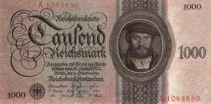 1000 Mark 1924 R.172a R/A